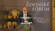 Premiér Bohuslav Sobotka na 173. Žofínském fóru, 27. listopadu 2014. Zdroj: Petr Sobol.