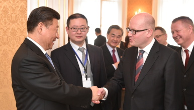 29. března 2016: Návštěva čínského prezidenta Si Ťin-pchinga v ČR. 