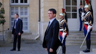 Předseda vlády Bohuslav Sobotka se v pátek 18. dubna 2014 setkal v Matignonském paláci s předsedou vlády Francouzské republiky Manuelem Vallsem