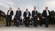 Předseda vlády ČR Bohuslav Sobotka navštívil v úterý 29. července 2014 v rámci svých pravidelných pracovních cest Prostějovsko.