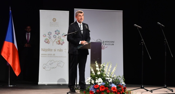 Projev předsedy vlády Andreje Babiše při slavnostním zahájení Česko-slovenské a Slovensko-české výstavy, 26. dubna 2018. 